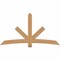 Ekena Millwork Alberta Smooth Timber Gable Bracket, Western Red Cedar, 84"W x 45"H x 3 1/2"D x 5 1/2"F, 13/12 Pitch GBW084X45X0406ALB00SWR - alternate 1